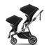 Бебешка количка 2в1 THULE SLEEK MIDNIGHT BLACK/ALUMINUM