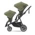 Бебешка количка 2в1 THULE SLEEK MIDNIGHT SOFT GREEN/ BLACK