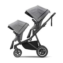 Бебешка количка 2в1 THULE SLEEK GREY MELANGE/BLACK