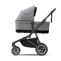 Бебешка количка 2в1 THULE SLEEK GREY MELANGE/BLACK