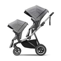Бебешка количка 2в1 THULE SLEEK GREY MELANGE/ALUMINUM