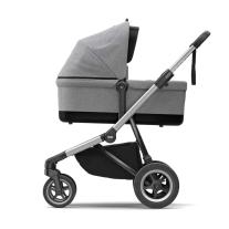 Бебешка количка 2в1 THULE SLEEK GREY MELANGE/ALUMINUM
