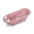 Бебешка вана с оттичане, подложка и стойка Lorelli - 88 сm, Nordic Pink