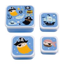 Сет от 4 кутии за храна A little lovely company Pirates
