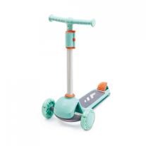 Детска тротинетка, Hape, Тюркоазена със светещи колела