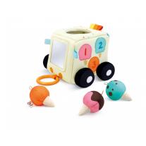 Мека сензорна играчка, Hape, Камион за сладолед