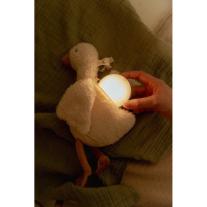 Мек Гъсок с Нощна Лампа и Успокояващи Звуци Little Dutch