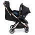Бебешка количка MAXI-COSI EVA3 GOLD ESSENTIAL BLACK