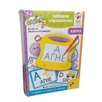 Образователна игра, Lisciani, Carotina, Забавни упражнения с азбуката