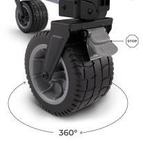Сгъваема количка за деца Kinderkraft Rollster ANTHRACITE
