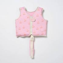 Детска Жилетка за Плуване 1-2 години SunnyLife Cotton Candy Cherry