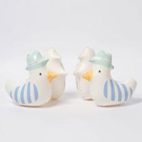 Детски Плувки за Ръце SunnyLife Sid the Seagull Blue Stripe