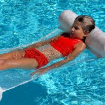 Хамак за Вода SunnyLife Stole My Heart Pink Floral