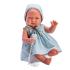 Asi, Кукла-бебе Мария, със синя рокля на звездички, 43 см.