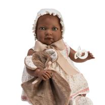 Лимитирана серия, Кукла-бебе, мулатка, Лара, 46 см., Asi