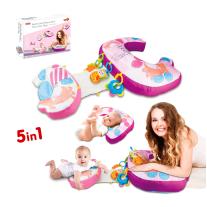 Мултифун. бебешка възглавница 5 в 1 Chipolino Pink