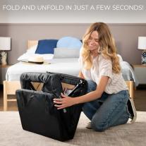 Бебешка кошара KinderKraft Cami, BLACK