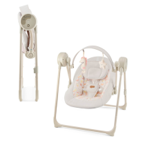 Бебешка люлка Kinderkraft SWINGEE бежова