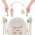 Бебешка люлка Kinderkraft SWINGEE бежова