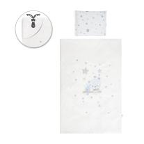 Детски спален комплект Lorelli Cosy BEAR WITH SWING Синьо от 5 части
