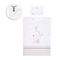 Детски спален комплект Lorelli Cosy LITTLE RABBITS Сиво от 5 части