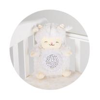 Плюшена играчка с проектор-музика Chipolino Агънце