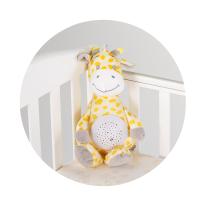 Плюшена играчка с проектор-музика Chipolino Жирафче