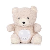 Плюшена играчка с проектор-музика Chipolino Мече беж