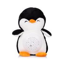 Плюшена играчка с проектор-музика Chipolino Пингвин