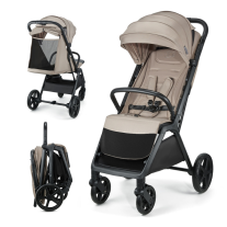 Лятна количка Kinderkraft LOOM LINEN BEIGE