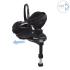 Стол за кола MAXI-COSI PEBBLE 360 PRO2 I-SIZE TWILLIC BLACK