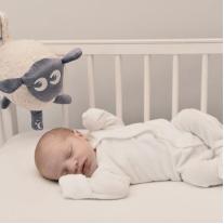 Помощник за сън със сензор за плач и светлина Овцата Ewan DELUXE Сив