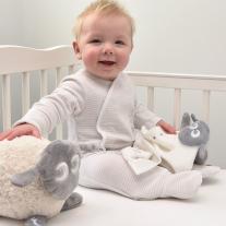 Помощник за сън със звуци и светлина Ewan Basic Сиво