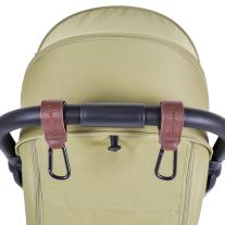 Универсални кожени закачалки Cangaroo Hold It-тъмнокафяв