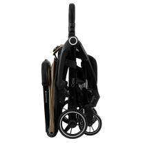 Лятна бебешка количка с автоматично сгъване KikkaBoo Ciela Beige