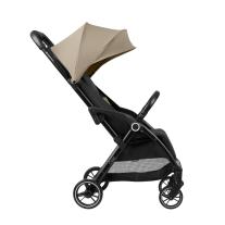 Лятна бебешка количка с автоматично сгъване KikkaBoo Ciela Beige
