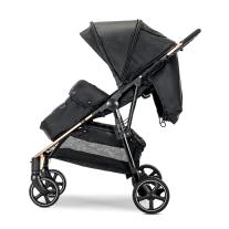 Бебешка количка за близнаци Lorelli Duo, BLACK