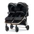 Бебешка количка за близнаци Lorelli Duo, BLACK