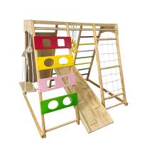 Детска играчка за катерене и люлка дървена Chipolino