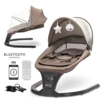 Електрически шезлонг с люлеене Lorelli Premium Siena MOCHA