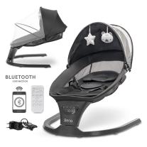 Електрически шезлонг с люлеене Lorelli Premium Siena GRAPHITE