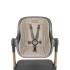 Мини кошара и Стол за хранене Kikka Boo Sleat Me 2 в 1, цвят Beige