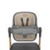 Мини кошара и Стол за хранене Kikka Boo Sleat Me 2 в 1, цвят Beige