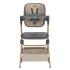 Мини кошара и Стол за хранене Kikka Boo Sleat Me 2 в 1, цвят Beige
