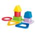Дървен пъзел с форми за сортиране, Hape, 11 части