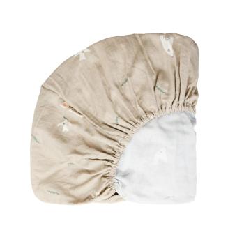 Чаршаф с ластик Cotton Птички , 70 х 140 cm