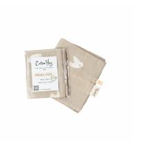 Детска кърпичка Cotton Hug - Птички, 30 х 30 cm