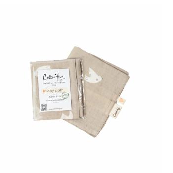 Детска кърпичка Cotton Hug - Птички, 30 х 30 cm