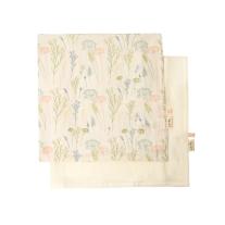 Комплект бебешки пелени Cotton Hug - Билки, 70 x 70 cm, 2 броя