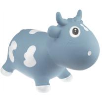  Играчка за скачане "Кравичката Бела" Светло синьо с бяло KidZZfarm